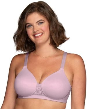 Vanity Fair Vanity Fair Full Figure Beauty Back Smoother Wireless Bra 71380 - Purple