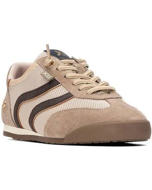 Xti Casual Lace- Up Sneakers - Natural