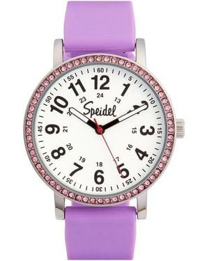 Speidel Unisex Brilliance Line Crystalized Watch - Purple