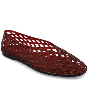 MIA Bali Slip-on Jelly Flats - Red
