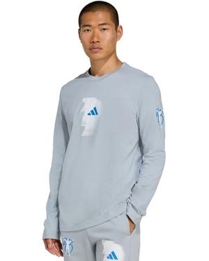 adidas Jude Bellingham Long-sleeve T-shirt - Blue
