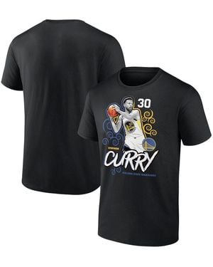 Fanatics Mto Label Stephen Curry Golden State Warriors Competitor T-shirt - Black