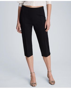 Kenneth Cole Hollywood Mid-rise Capri Pants - Black
