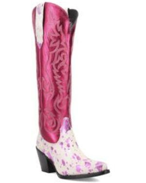 Dingo Take No Bull Leather Boot - Pink