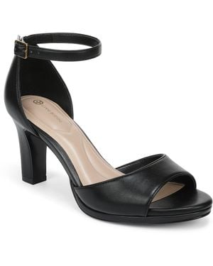 Giani Bernini Sailor Platform Dress Sandals - Black