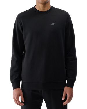 4F Pullover Sweatshirt Without Hood - Black