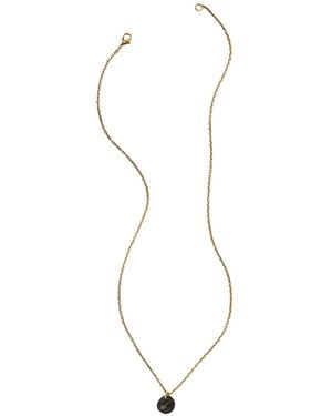 Uncommon Goods Emilie Shapiro Kintsugi Sterling Silver Pendant Necklace - White