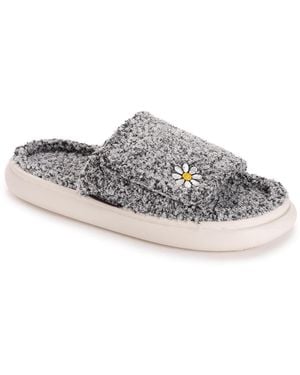 Muk Luks Gael Slide Slipper - Gray