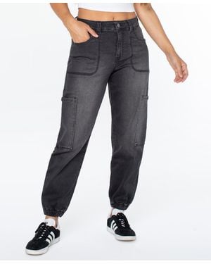Celebrity Pink High-rise Cargo jogger Pants - Blue