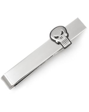 Marvel The Punisher Tie Bar - White