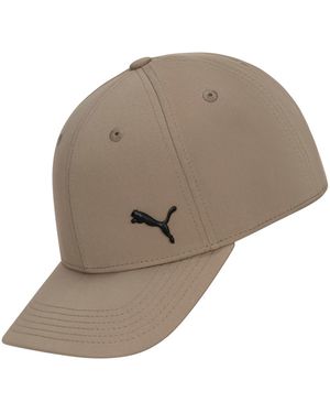 PUMA Metal Logo Adjustable Baseball Cap - Gray