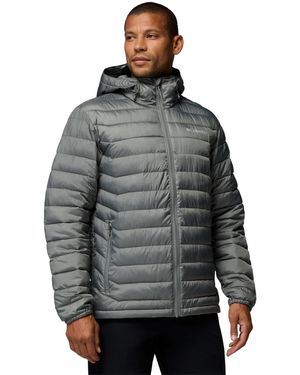Columbia Powder Lite Ii Hooded Jacket - Gray