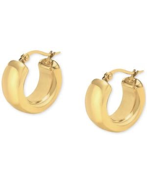BEN ONI Stainless Steel Metal Extra-small Hoop Earrings - Metallic