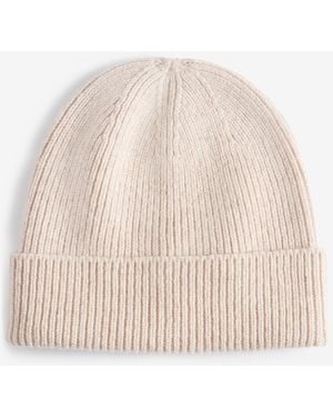 Club Room Merino Wool Beanie - Natural