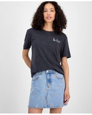 And Now This The Beatles Graphic T-shirt - Blue