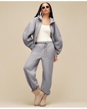 UGG Classic Mid-rise Straight-leg Pants - Gray