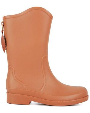 LONDON RAG Overcloud Stylish Rainboots - Brown