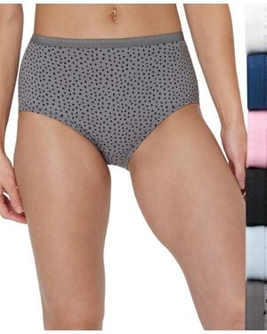 Hanes 6-pk. Ultimate Breathable Brief Underwear 40h6cc - Gray