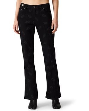 Steve Madden Brandi Straight-leg Jeans - Black