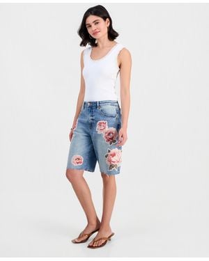 And Now This Work Jorts - Blue