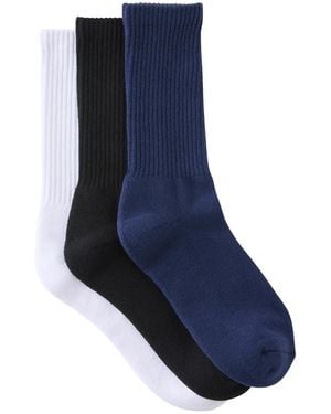 Cotton On Essential Socks 3-pack - Blue