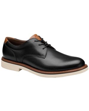 Johnston & Murphy Tyson Plain-toe Dress Shoes - Black