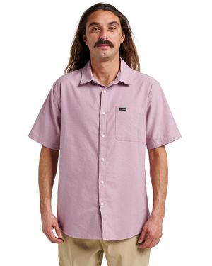 Quiksilver Shoreline Classic Short Sleeve Shirt - Purple