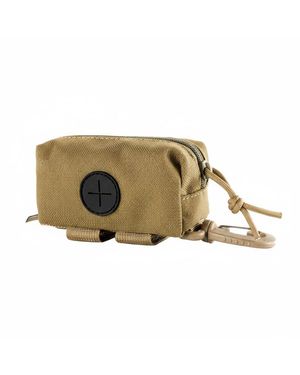 Aronkl Durable Water Resistant Dog Poop Bag Holder Zipper Waste Pouch Leash Attachment For Walking Hiking - Natural