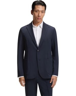 BOSS Boss By Performance Stretch Fabric Slim-fit Blazer - Blue