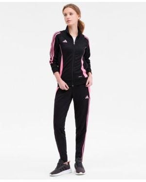 adidas Tiro 24 Zip Up Track Jacket Tiro 24 Slim Fit Training Pants - Blue