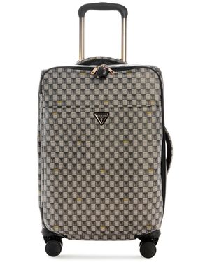 Guess G Wave 20 In 8-wheel Suitcase - Gray