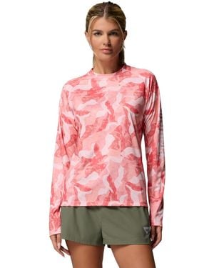 Columbia Pfg Super Tidal Tee Omni-shade T-shirt - Red