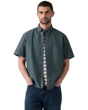 Levi's Point Collar Woven Shirt - Blue
