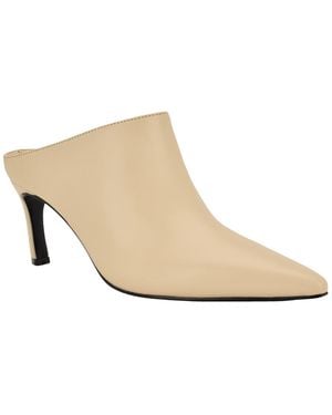 Guess Pacon Slip-on Stiletto Mules - White
