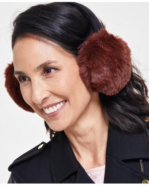 INC International Concepts Faux-fur Earmuffs - Black