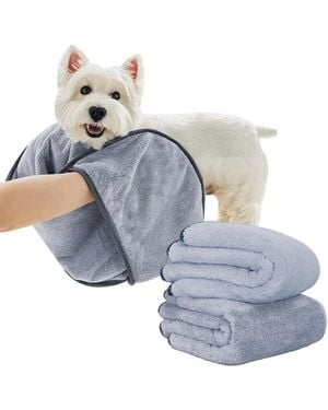 Aronkl 2 Piece Pet Bathing Kit - Blue