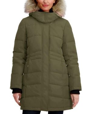 Nautica Hooded Puffer Coat - Green