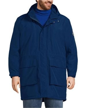 Lands' End Squall Waterproof Insulated Parka - Blue