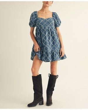 Arose Studio, Inc Levi Babydoll Mini D - Blue