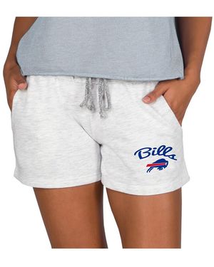Concepts Sport Buffalo Bills Mainstream Terry Lounge Shorts - White