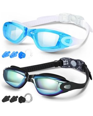 Gnuadz Swim goggles Anti Fog Uv Protection Leakproof - Blue