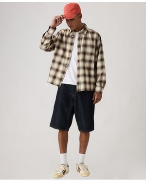 Levi's 470 Low-rise baggy Shorts - Natural