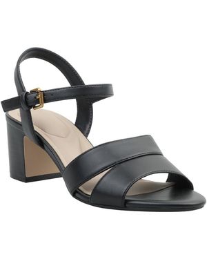 Giani Bernini Block Heel Dress Sandals - Metallic