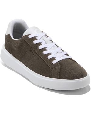 Cole Haan Grand Crosscourt Daily Lace-up Low-top Sneakers - Gray