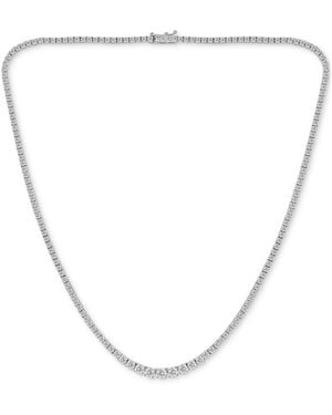 Macy's Diamond Tennis Necklace (8 Ct. T.w. - White