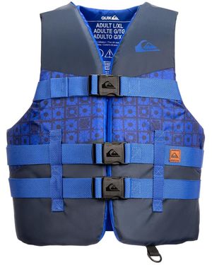 Quiksilver Uscg Approved Life Vest - Blue