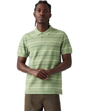 Levi's Original Classic Polo Neckline Regular-fit Polo Shirt - Green