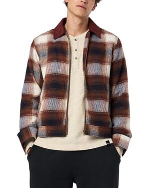 Buffalo David Bitton Julio Plaid Long-sleeve Jacket - Black