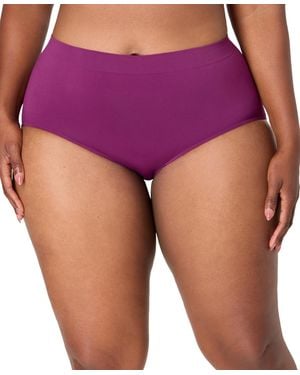 Bali One Smooth U All Over Smoothing Brief Underwear 2361 - Purple