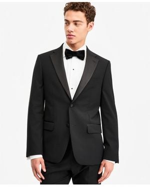 Tommy Hilfiger Modern-fit Flex Stretch Tuxedo Jacket - Black